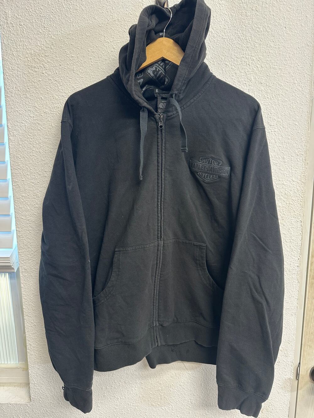 Harley Davidson Zip Up Jacket Size 2XL